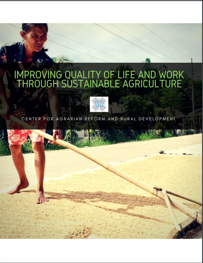 Improving quality of life and work through sustainable agriculture